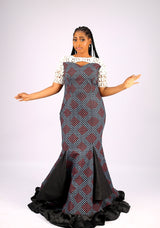 Ankara long dress