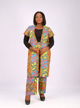 Ankara Kimono and trouser set